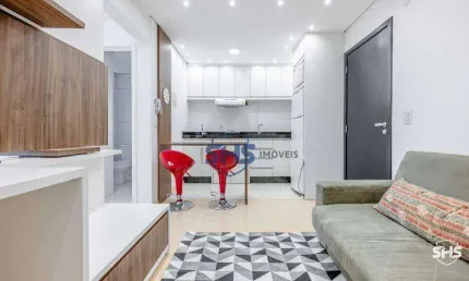 Apartamento com 1 dormitório para alugar, 30 m² por r$ 2.426,00/mês - centro (blumenau) - blumenau/sc