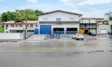 Galpão para alugar, 450 m² por r$ 10.223,49/mês - progresso - blumenau/sc