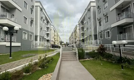 APARTAMENTO SEMIMOBILIADO DE 2 QUARTOS NO BAIRRO CARVALHO