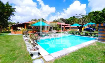 Chácara com 4 dormitórios à venda, 20000 m² por R$ 1.380.000,00 - Aquiraz - Aquiraz/CE