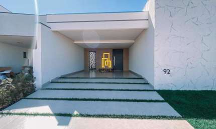 Casa em Condomínio para Venda em Uberlândia, Condomínio Raros, 3 dormitórios, 2 suítes, 1 banheiro, 4 vagas