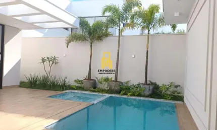 Casa em Condomínio para Venda em Uberlândia, Condomínio Jardim Versailles, 3 dormitórios, 3 suítes, 2 banheiros, 4 vagas