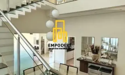 Casa em Condomínio para Venda em Uberlândia, Condomínio Paradiso Ecológico, 4 dormitórios, 3 suítes, 5 banheiros, 4 vagas