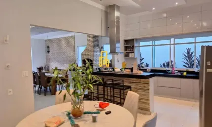 Casa em Condomínio para Venda em Uberlândia, Condomínio Paradiso Ecológico, 3 dormitórios, 3 suítes, 4 banheiros, 3 vagas
