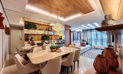 Apartamento para Venda em Uberlândia, Finotti, 3 dormitórios, 3 suítes, 4 banheiros, 2 vagas