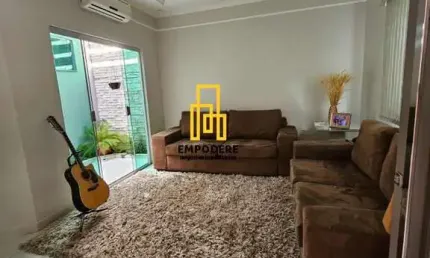 Casa para Venda em Uberlândia, Jardim Brasília, 3 dormitórios, 1 suíte, 2 banheiros, 3 vagas