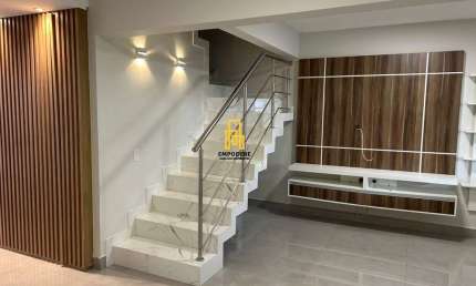 Casa em Condomínio para Venda em Uberlândia, Condominio The Palms, 3 dormitórios, 1 suíte, 2 banheiros, 3 vagas