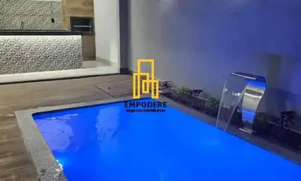Casa para Venda em Uberlândia, Jardim Brasília, 3 dormitórios, 1 suíte, 2 banheiros, 3 vagas