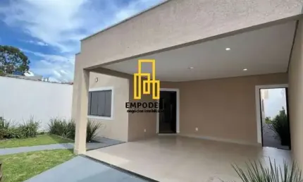Casa para Venda em Uberlândia, Ipanema, 3 dormitórios, 1 suíte, 1 banheiro, 3 vagas