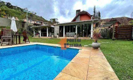 Casa com 4 quartos à venda, 269 m² por R$ 1.390.000 - Albuquerque - Teresópolis/RJ