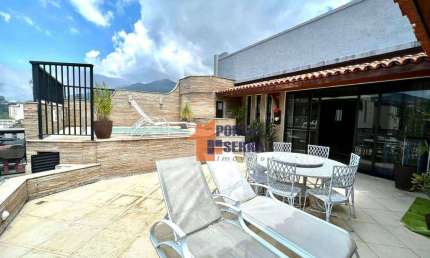 Cobertura com 4 quartos à venda, 410 m² por R$ 2.400.000 - Agriões - Teresópolis/RJ