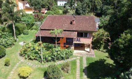 Casa com 5 quartos + casa de hospedes de 2 quartos à venda, 205 m² por R$ 1.100.000 - Granja Guarani - Teresópolis/RJ