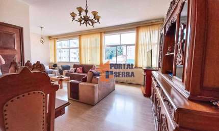 Apartamento com 3 quartos + dependência à venda, 107 m² por R$ 730.000 - Várzea - Teresópolis/RJ