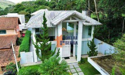 Casa com 4 quartos à venda, 158 m² por R$ 1.190.000 - Cascata do Imbuí - Teresópolis/RJ