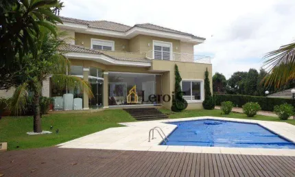 Casa com 4 dormitórios à venda, 480 m² por R$ 7.000.000,00 - Condomínio Terras de São José - Itu/SP