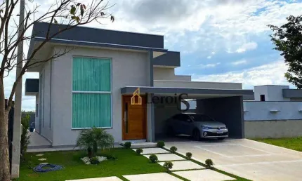 Casa com 3 dormitórios à venda, 163 m² por R$ 1.300.000,00 - Condomínio Residencial Una - Itu/SP