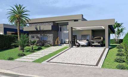 Casa com 3 dormitórios à venda, 254 m² por R$ 2.380.000,00 - Condomínio Colinas do Mosteiro de Itaici - Indaiatuba/SP
