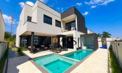 Casa com 3 dormitórios à venda, 360 m² por R$ 3.000.000,00 - Condomínio Villas do Golfe - Itu/SP