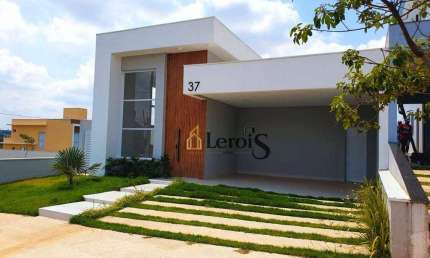 Casa com 3 dormitórios à venda, 153 m² por R$ 1.180.000,00 - Condomínio Reserva Central Parque - Salto/SP