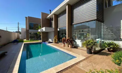 Casa com 5 dormitórios à venda, 420 m² por r$ 3.500.000,00 - condomínio xapada parque ytu - itu/sp