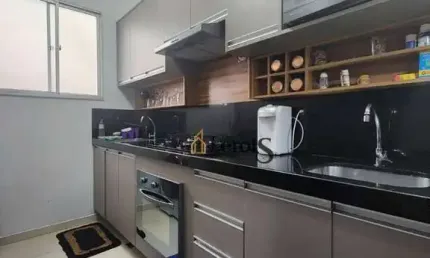 Apartamento com 2 dormitórios à venda, 47 m² por r$ 270.000,00 - edifício residencial parque solar dos sabiás - salto/sp