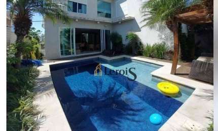 Casa de Luxo com 5 dormitórios à venda, 488 m² por R$ 4.000.000 - Condomínio Helvetia Park III - Indaiatuba/SP
