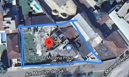 Terreno à venda, 1134 m² por R$ 1.500.000,00 - Martim de Sá - Caraguatatuba/SP