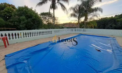 Chácara com 3 dormitórios à venda, 2100 m² por r$ 650.000,00 - cercado - araçoiaba da serra/sp