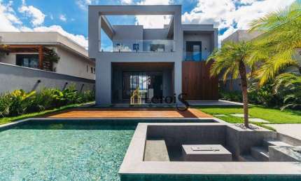 Casa com 4 dormitórios à venda, 370 m² por R$ 3.560.000,00 - Condomínio Helvétia Park - Indaiatuba/SP