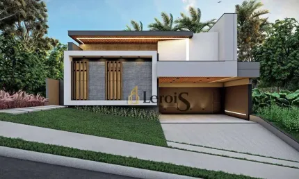 Casa com 4 dormitórios à venda, 274 m² por R$ 2.890.000,00 - Condomínio Helvetia Park I - Indaiatuba/SP