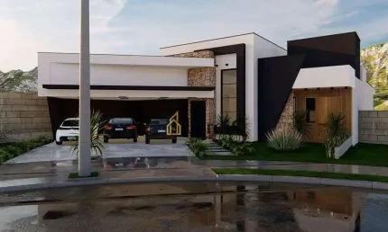 Casa com 3 dormitórios à venda, 184 m² por R$ 1.400.000,00 - Condomínio Sunlake Residencial - Votorantim/SP