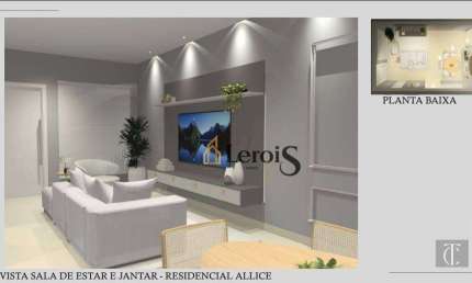 Casa com 3 dormitórios à venda, 110 m² por R$ 690.000,00 - Condomínio Residencial Allice - Itu/SP