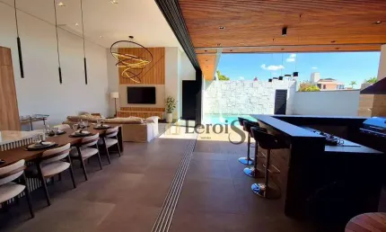 Casa com 4 dormitórios à venda, 272 m² por R$ 3.500.000,00 - Condomínio Villas do Golfe - Itu/SP