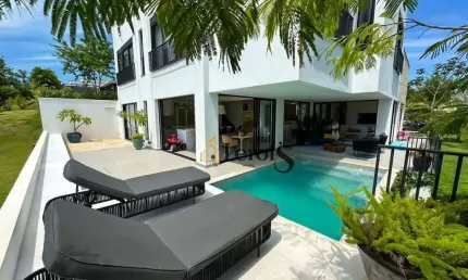 Casa com 5 dormitórios à venda, 398 m² por R$ 3.990.000,00 - Condomínio Villas do Golfe - Itu/SP