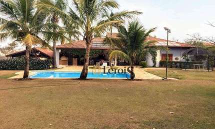 Casa com 4 dormitórios, 450 m² - venda por R$ 2.500.000,00 ou aluguel por R$ 13.000,00/mês - Condomínio Village Haras São Luiz - Salto/SP