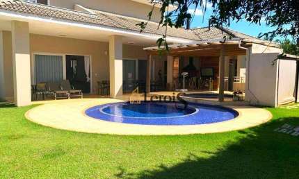 Casa com 4 dormitórios, 483 m² - venda por R$ 4.800.000,00 ou aluguel por R$ 22.000,00/mês - Condomínio Plaza Athénée - Itu/SP