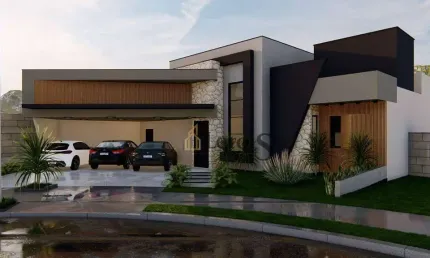 Casa com 3 dormitórios à venda, 184 m² por R$ 1.400.000,00 - Condomínio Sunlake Residencial - Votorantim/SP
