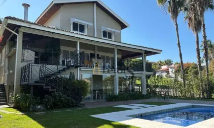 Casa com 4 dormitórios à venda, 477 m² por r$ 2.450.000,00 - condomínio campos de santo antônio - itu/sp