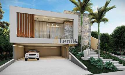 Casa com 4 dormitórios à venda, 332 m² por R$ 3.700.000,00 - Condomínio Helvetia Park I - Indaiatuba/SP