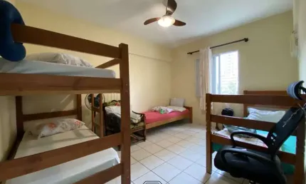Imóvel à venda em Praia Grande-SP: Apartamento com 1 quarto, 1 sala, 1 banheiro, 1 vaga na garagem, 55m² no Caiçara.