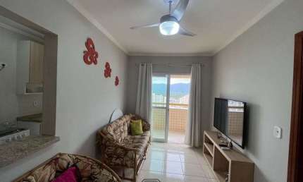 Apartamento com 1 quarto à venda na Rua Maria Tognini, 450, Vila Caiçara, Praia Grande