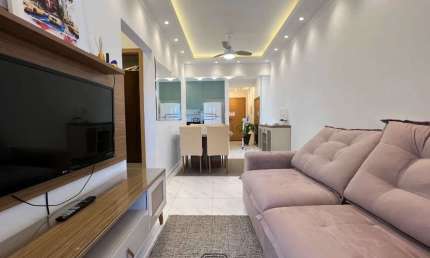 Apartamento com 2 quartos, Caiçara, Praia Grande - R$ 455 mil, Cod: 445
