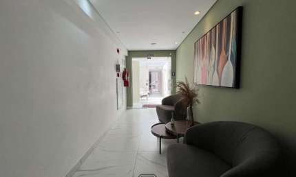 Apartamento à Venda ou Locação em Praia Grande-SP, Bairro Caiçara: 2 Quartos, 1 Sala, 1 Banheiro, 1 Vaga de Garagem - 52m².