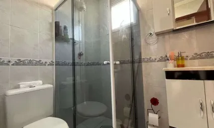 Apartamento com 1 quarto à venda na Rua São Benedito, 36, Vila Caiçara, Praia Grande