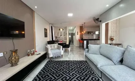 Imperdível! Casa à venda em Praia Grande-SP, bairro Real, 3 quartos, 3 suítes, 1 sala, 4 banheiros, 3 vagas de garagem, 118m²!