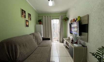 Apartamento com 1 quarto, Caiçara, Praia Grande - R$ 230 mil, Cod: 347