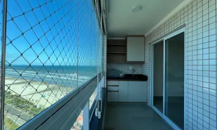 Apartamento com 1 quarto, Real, Praia Grande - R$ 450 mil, Cod: 305