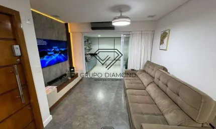 Apartamento com 3 quartos, Caiçara, Praia Grande - R$ 850 mil, Cod: 301