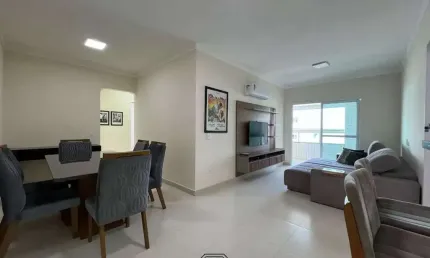 Apartamento com 3 quartos, Caiçara, Praia Grande - R$ 700 mil, Cod: 15