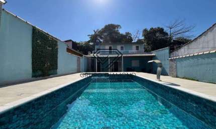 Casa com 3 quartos para alugar na Rua Barão de Cotegipe, Jardim Real, Praia Grande